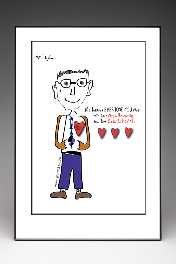 Tayt Poster - Custom Illustration by Curmudgeon Cards