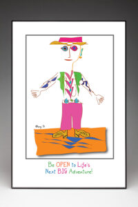 Gemma - Be Open to Life's Next Big Adventure Poster