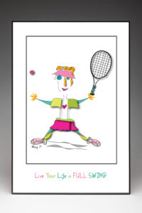 Suzanne - Tennis Poster