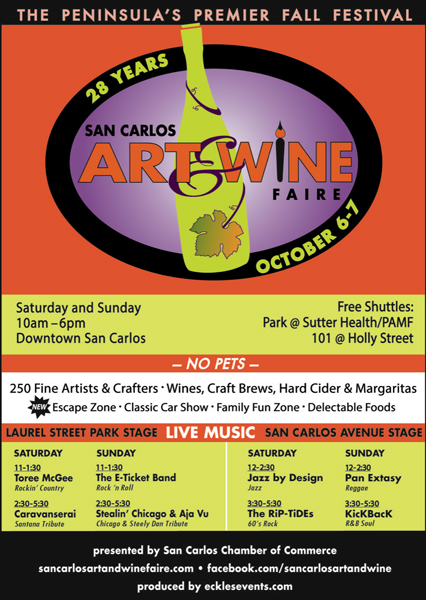 28th Annual San Carlos Art & Wine Faire