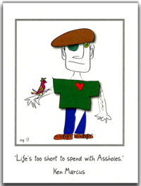 Pirate Ken - Life's too Short....(Bl. Text - Vers. #1)