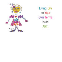 Kiki - Living Life on Your Own Terms is an ART. Notepads