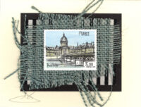 French Architecture by Bernard Buffet (France) Card