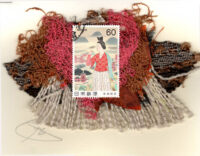 Geisha with Red Shirt with Flowers (Japan) Card