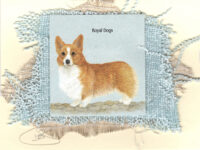 Queen's Corgi (Non-Stamp) Dog Card