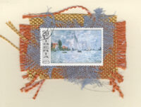 Regatta at Argenteuil by Monet (Liberia) Sailboat Card
