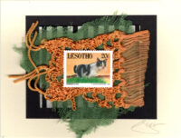 Tuxedo Cat (Lesotho) Card