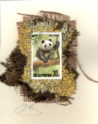 Panda in a Tree (Korea) Card