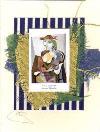 Seated Woman by Picasso (Non-Stamp) Card