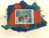 Still Life with Oranges & Blue Vase by Vlaminck (France) Card