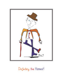 Hugo - Definitely the Hippest! Father's Day Card