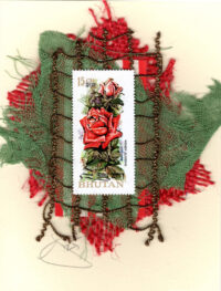 Red Rose (Bhutan) Card