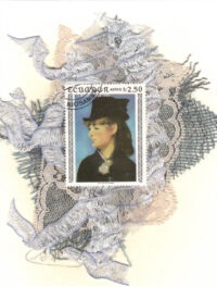 Woman with Black Hat by Manet (Ecuador) Card