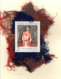 Woman in Red by Franistek Kupka (Czechoslavakia) Card