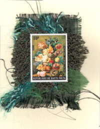 Vase of Flowers by Van Brussel (Haute-Volta) Card