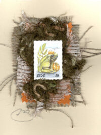 Green Frog with Crown (Ireland) Card