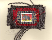 Grey Baby Elephant (Sweden) Card