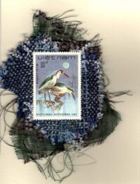 Dark Night Herons (Vietnam) Card