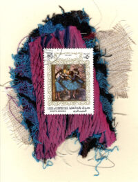 Ballet Dancers in Blue Tutus by Degas (Saudi Arabia) Card