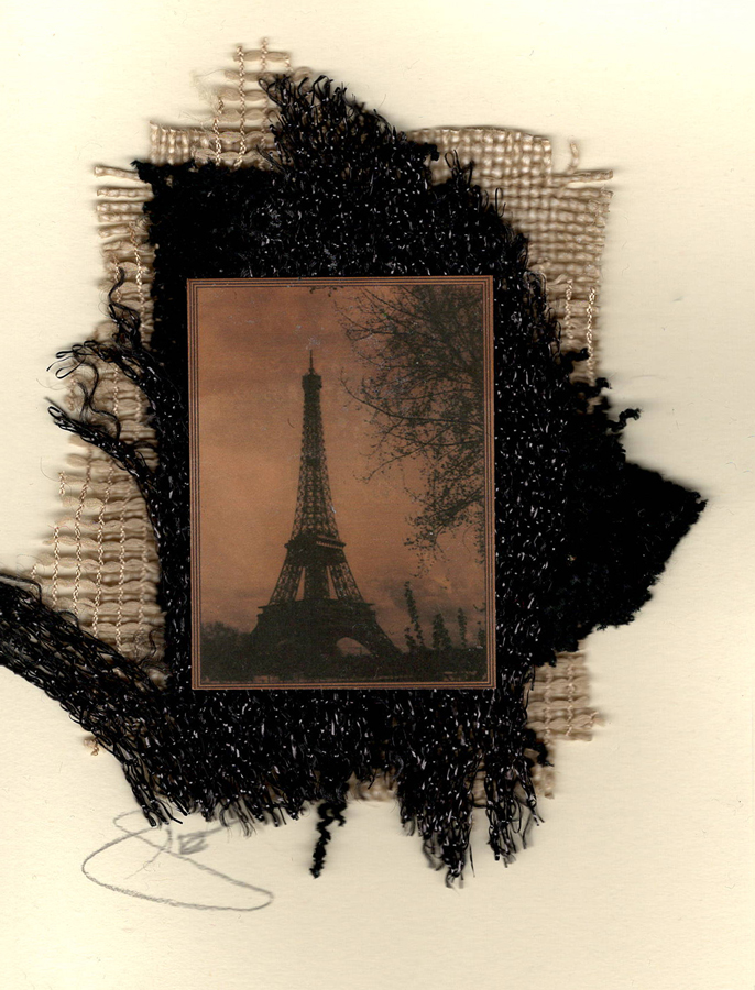 Eiffel Tower (non-stamp) Card