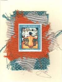 Frida Kahlo Nude with Calla Lilies by Diego Rivera (Mexico) Card