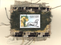 Long-Haired Dachsund (Cambodia) Dog Card