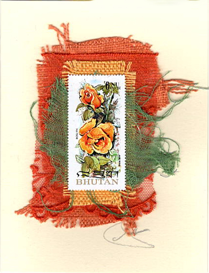 Roslyn Roses (Bhutan) Card