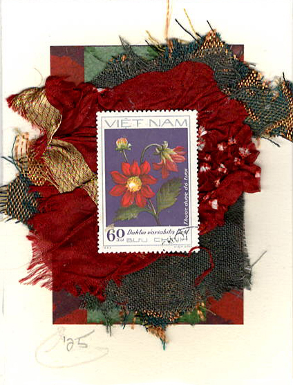 Red Flower (Vietnam) Card