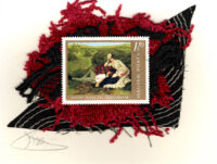 Victorian Couple in the Countryside (Hungary) Card