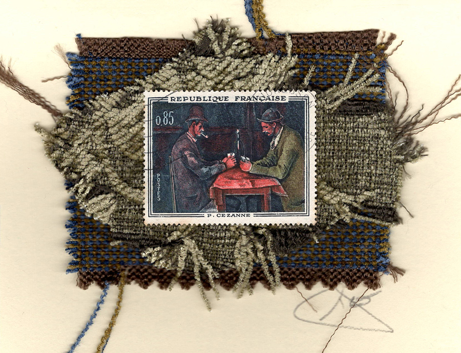 The Card Players by Cezanne (France) Card