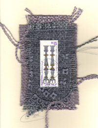 Two Silver Candlesticks (Israel) Card