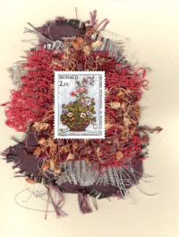 Bouquet of Designer Flowers (Monaco) Card