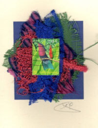 Purple-Throated Carib Hummingbird (France) Card