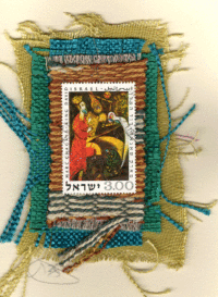 King David by Chagall (Israel) Card
