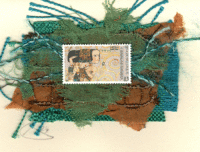 Egyptian Woman in Gold by Gustav Klimt (Belgium) Card