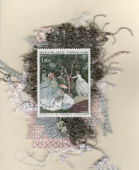 Ladies in the Garden by Monet (France) Card