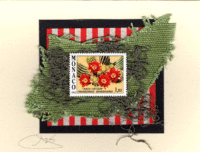 Red Cactus Flower (Monaco) Card