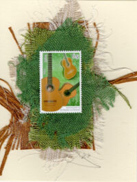 Three Guitars (Cuba) Card