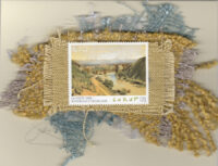 River Valley with Mountains by Corot (France) Card