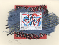 Abstract Modern Art by Wercollier (France) Card