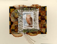 Grand Duc Owl (France) Card