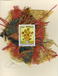 Sunflowers by Van Gogh (Monaco) Card
