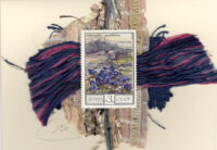 Purple Flowers (USSR) Card