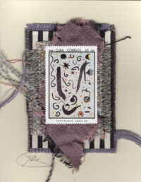 Abstract by Miro - Salon de Mayo (Cuba) Card