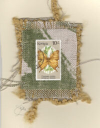 Golden Butterfly (Kenya) Card