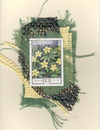 Yellow Flowers (USSR) Card