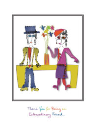 Jill & Murphy - Thank you for being an extraordinary friend & Sister-in-Law Card