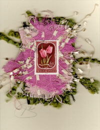 Two Pink Tulips (Hungary) Card