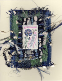 Purple Flower (Czechoslavakia) Card
