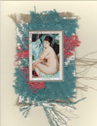 Seated Nude in Blue by Renoir (Guinea Equatorial) Card